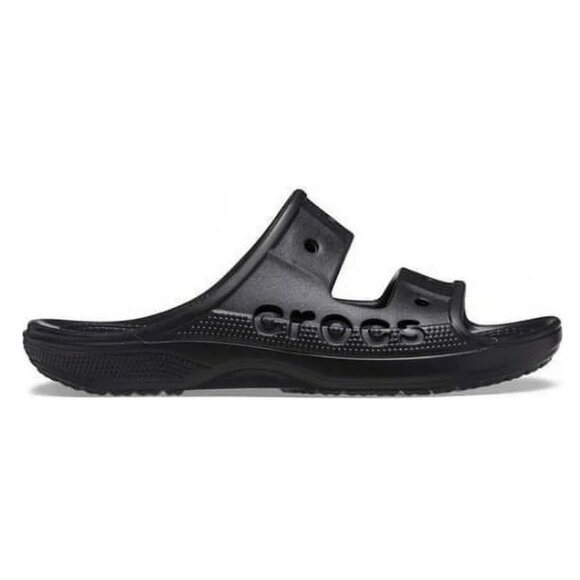 Crocs Unisex Baya Slide Sandals Size M5/W7 BLACK - Picture 2 of 4